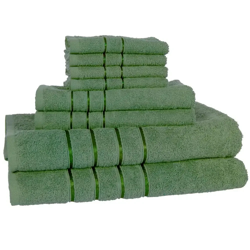 Military-Outdoors 8-Piece Cotton Outdoor Towel Set Towel