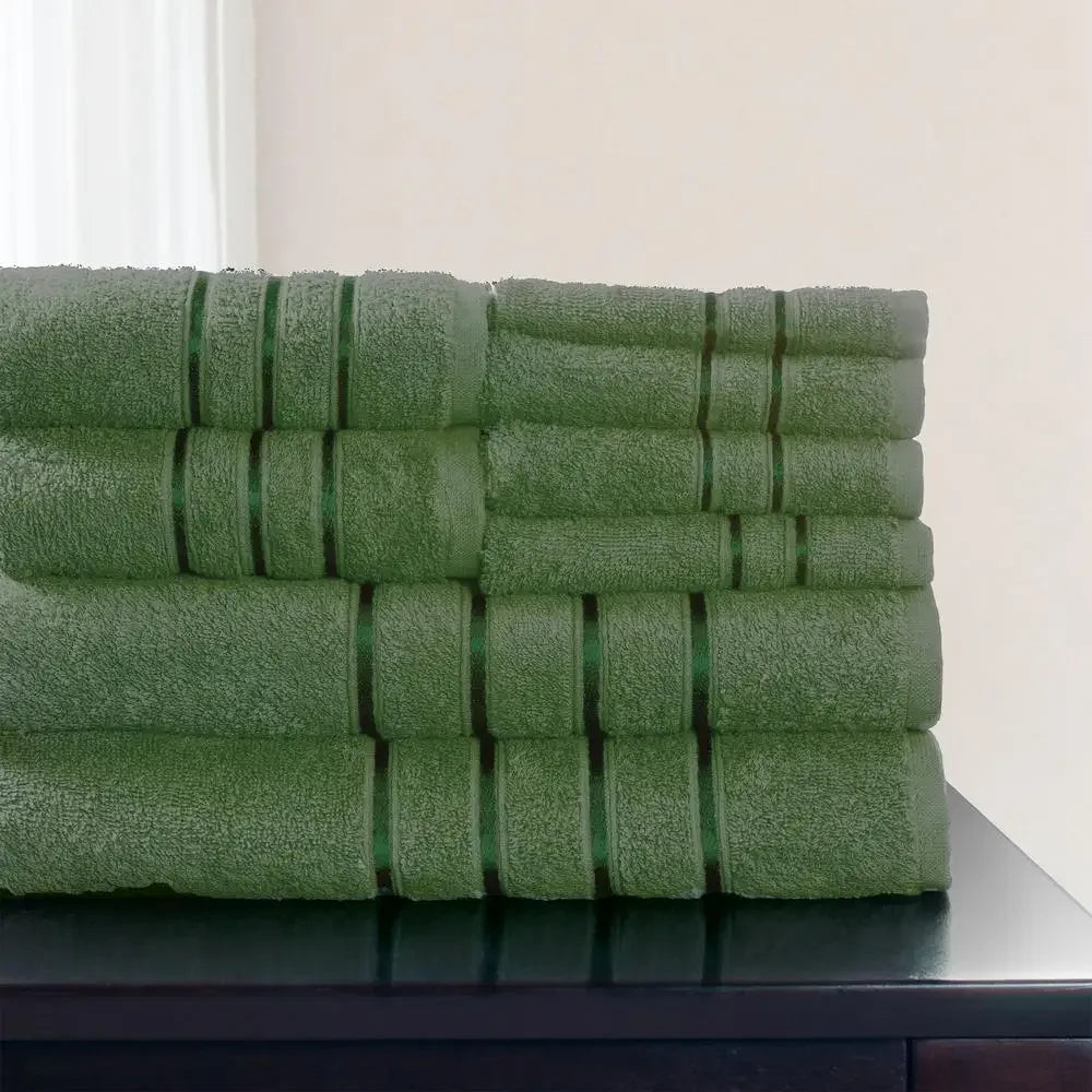 Military-Outdoors 8-Piece Cotton Outdoor Towel Set United States Towel
