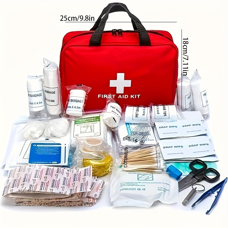 Military-Outdoors Ultimate First Aid Kit for Adventures Double Handle First Aid