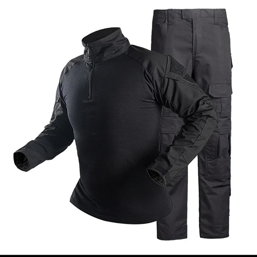 Military-Outdoors Tactical Suit with Protective Pads Military-Outdoors.com