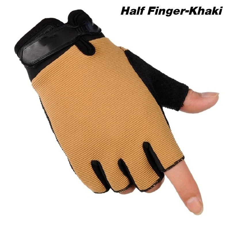 Antiskid Military Style Work Camo Gloves Military-Outdoors.com