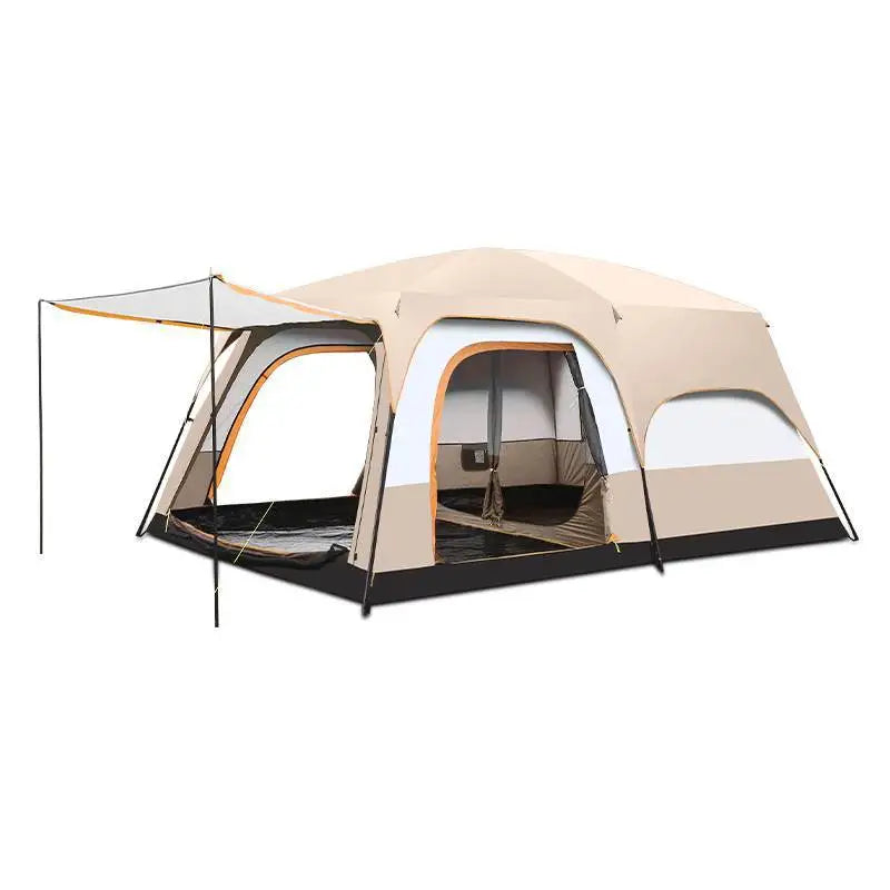 Camping Family Tent 3 Rooms 8-12 Persons Military-Outdoors