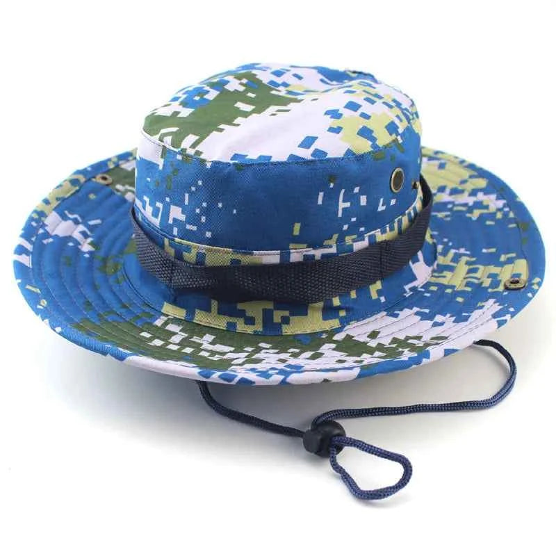 Military Camouflage Boonie Hat for Outdoor Adventures H12 58-60CM Hat