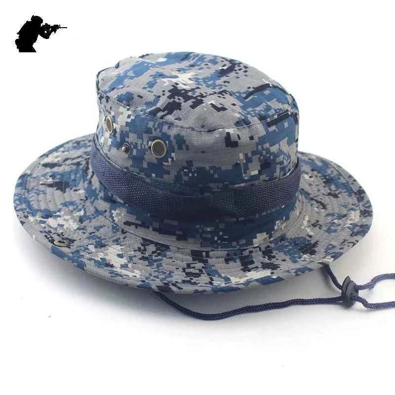 Military Camouflage Boonie Hat for Outdoor Adventures Hat