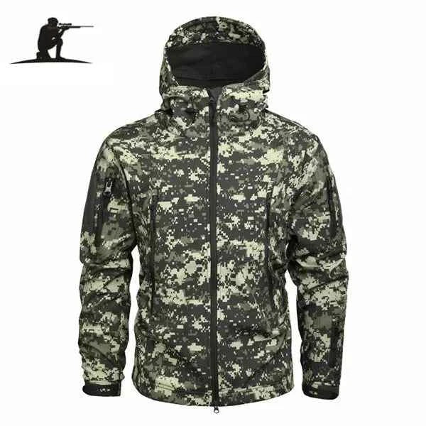 Military-Outdoors Camouflage Tactical Jacket for Adventure ACU Jacket