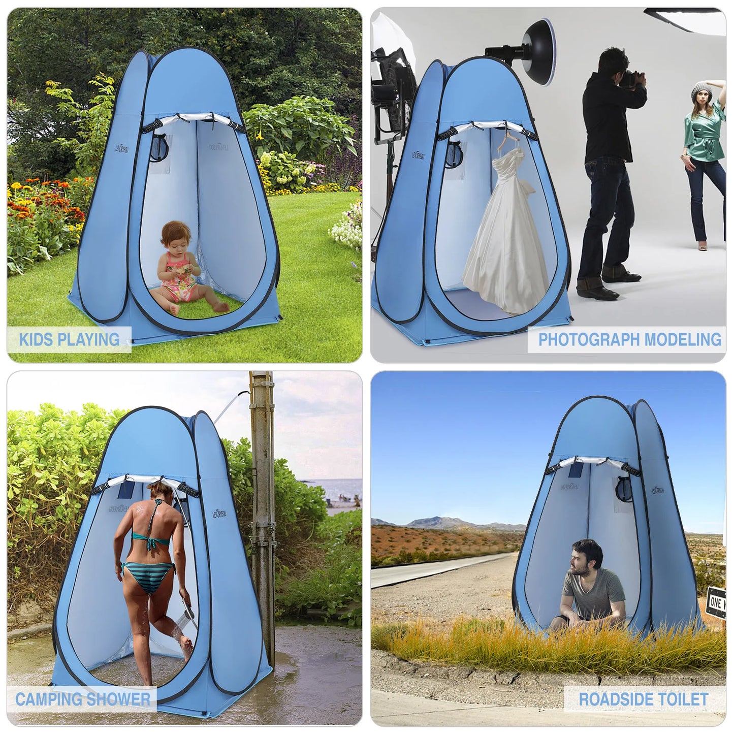 Privacy Shelter Tent - Instant Shower Or Toilet Tent