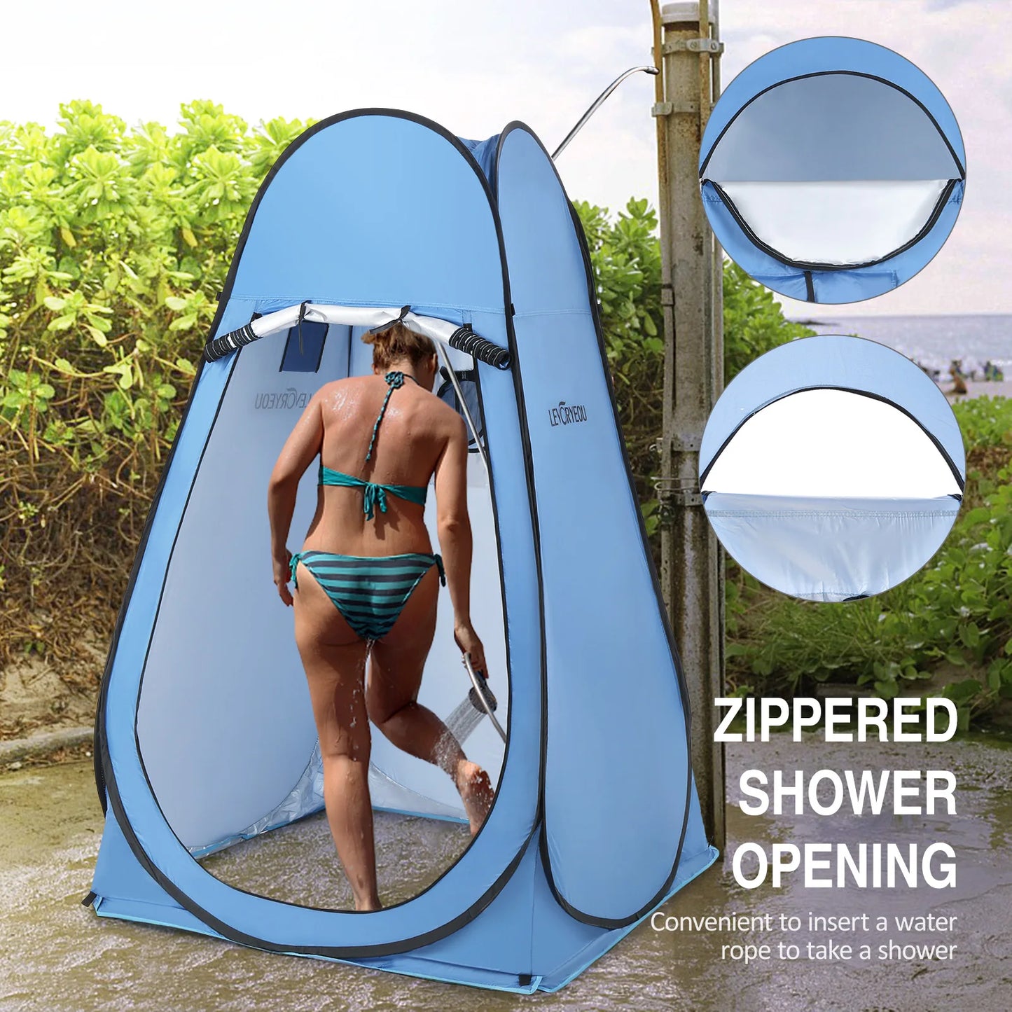 Privacy Shelter Tent - Instant Shower Or Toilet Tent
