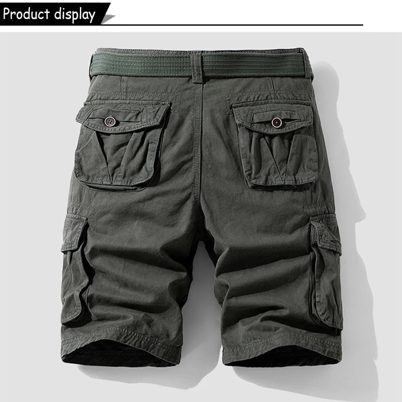 Summer Cargo Shorts for Active Wear Pants Short