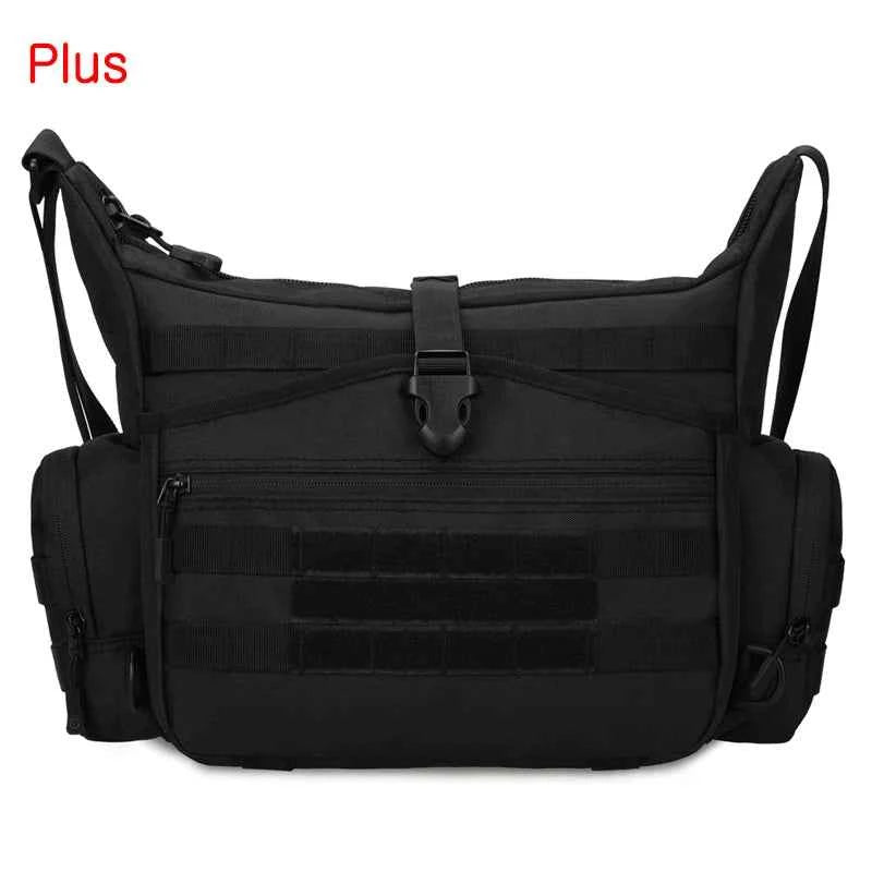 Military-Outdoors Tactical Sling Bag for Outdoor Adventure Plus Black Bags