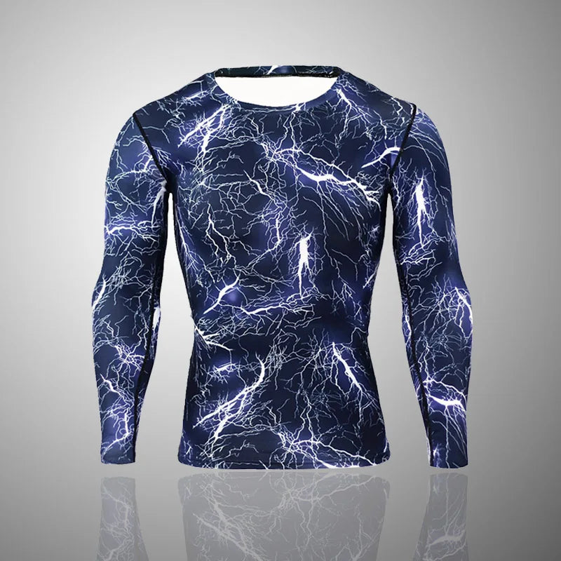 Military-Outdoors Tight Camo Top for Outdoor Activities T Shirt Long