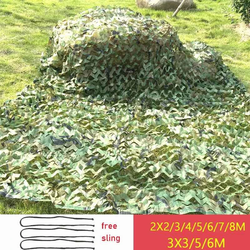 Woodland Camouflage Netting for Military Use Nets