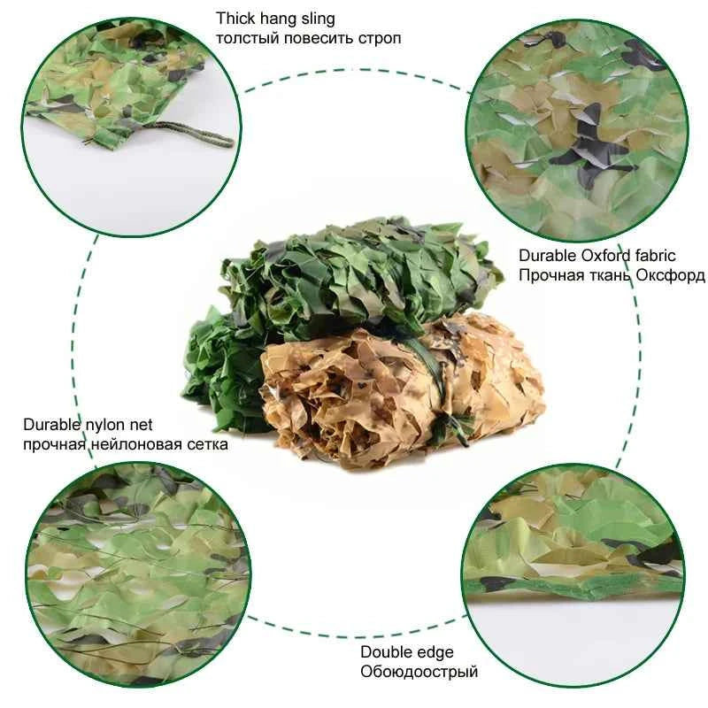 Woodland Camouflage Netting for Military Use Nets