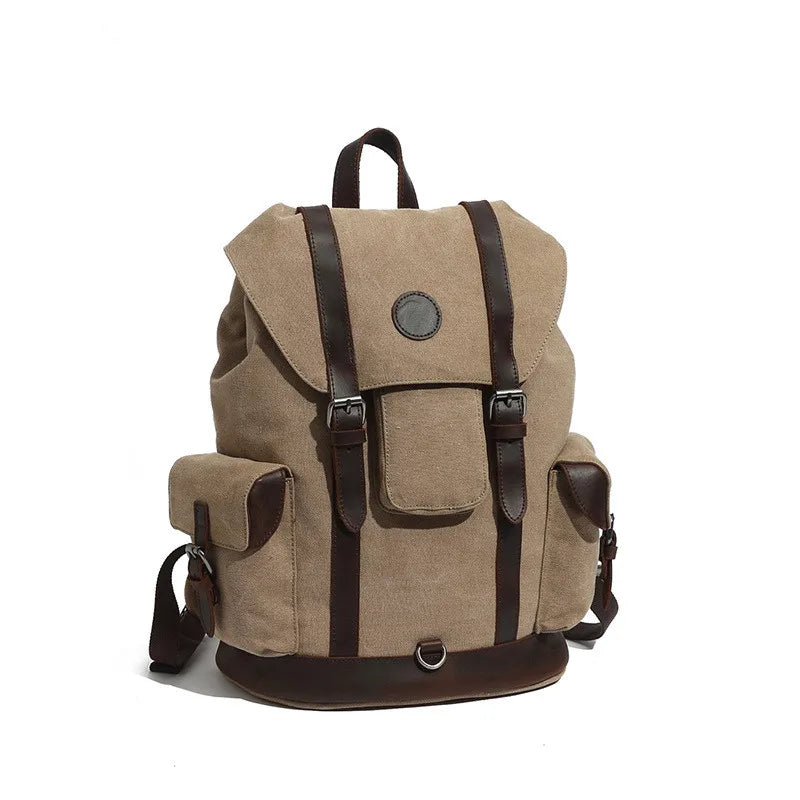 Military-Outdoors.com Vintage WW2 German Army Backpack Khaki Bags
