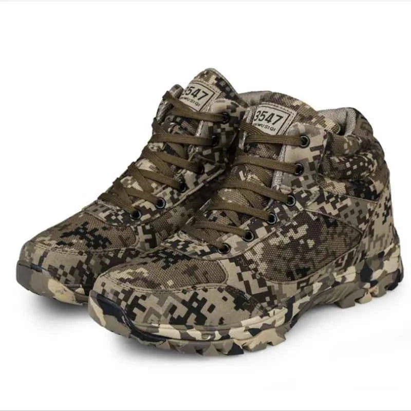 Military-Outdoors Winter Army Combat Boots for Tactical Use camouflage Tactical Boots