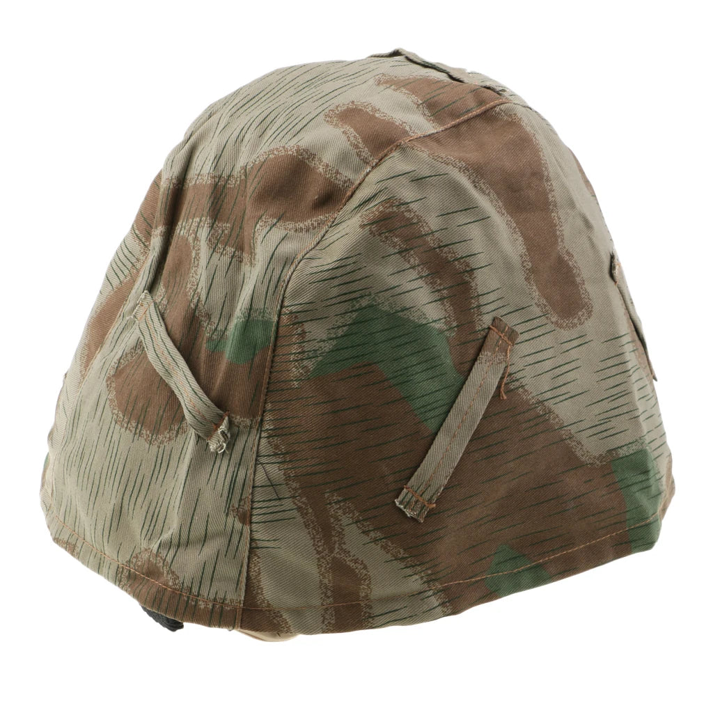 WW2 German helmet cover in camouflage pattern replica by Military-Outdoors.com