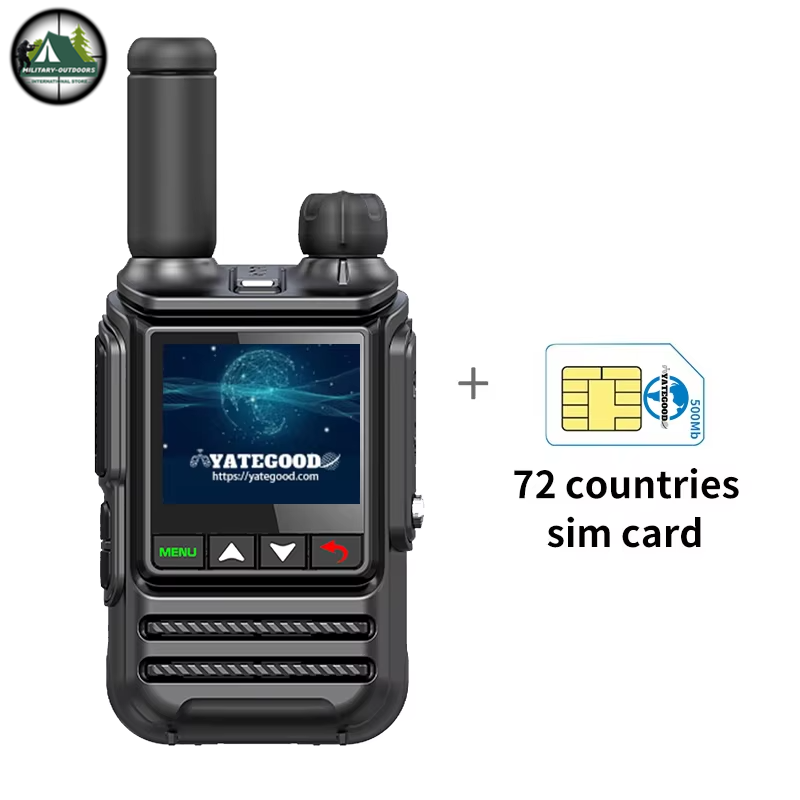 4G 5G Walkie Talkie - Unlimited Distance standardSIM card1PCS Walkie Talkie