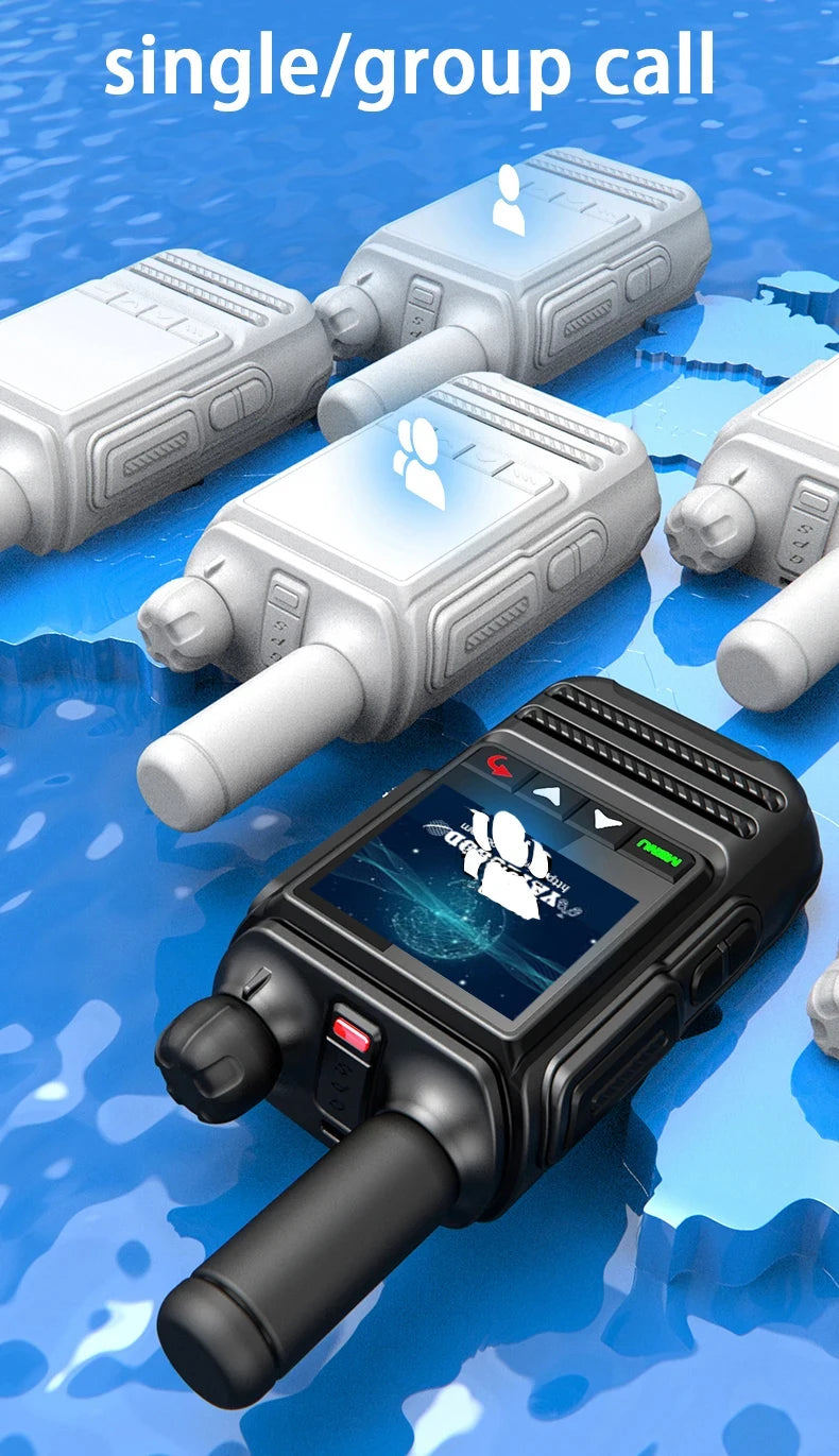 4G 5G Walkie Talkie - Unlimited Distance Walkie Talkie