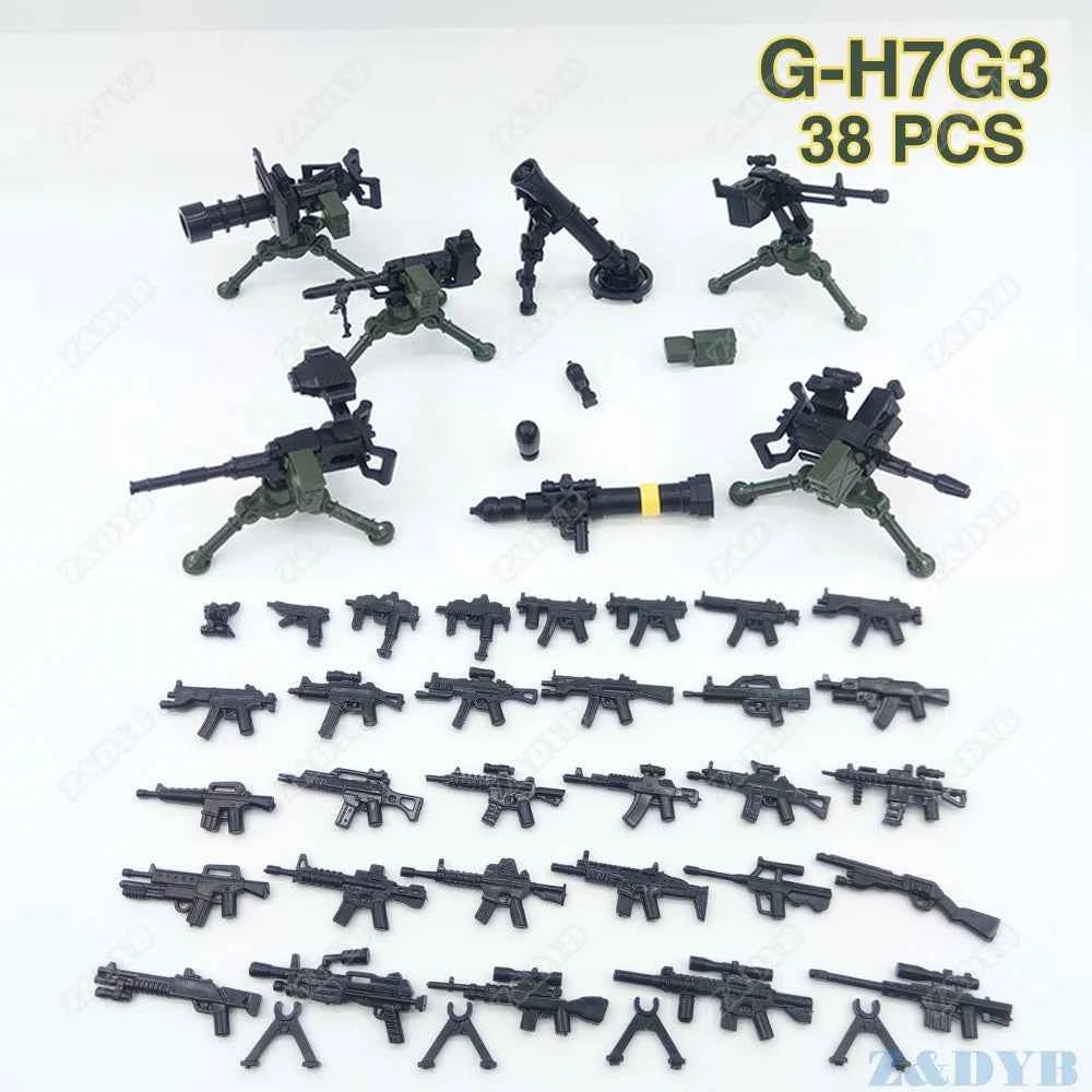 WW2 Machine Gun Model Toys - Military-Outdoors.com G-H7G3(38PCS) Toys