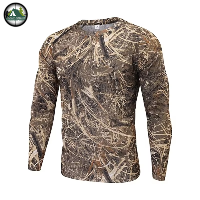 Camouflage  Army Long Sleeve T Shirt