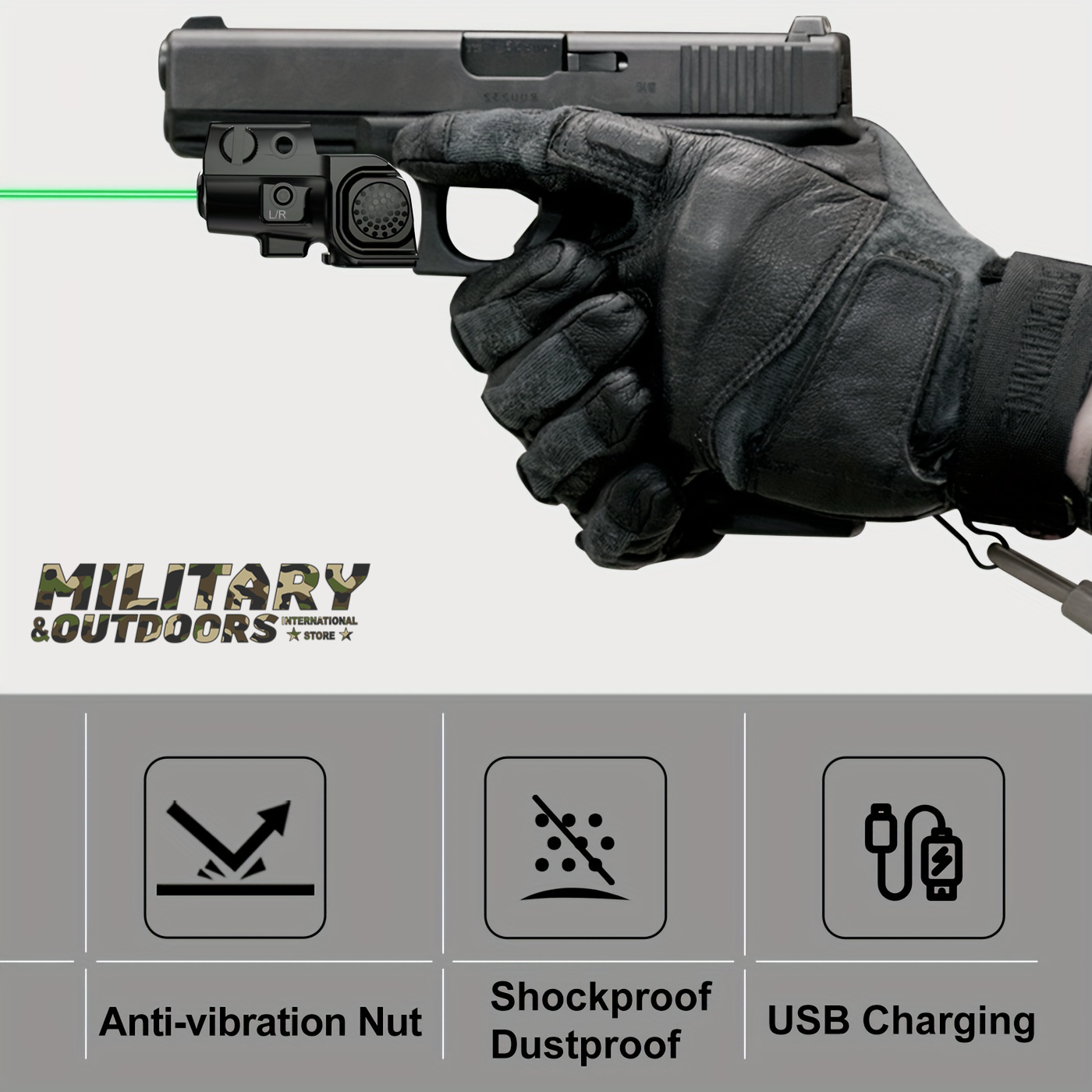 Ultra Compact Green Laser Sight