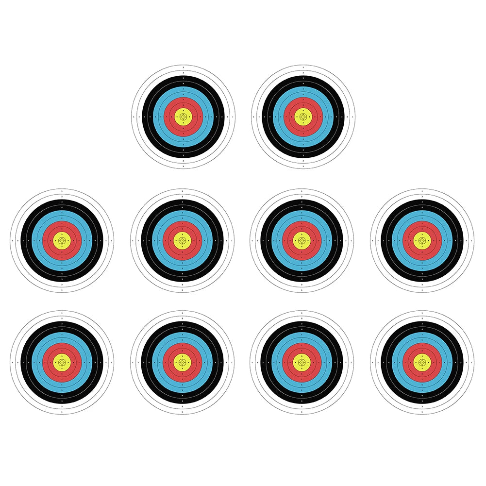 10pcs Lot 40x40cm Professional Shooting Targets