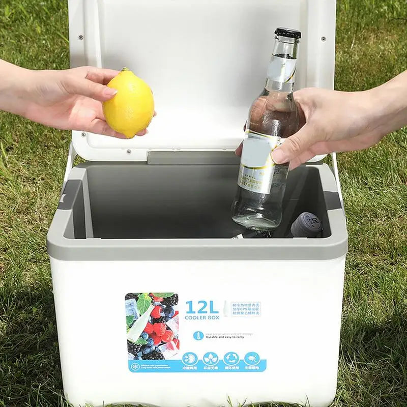 12L  Portable Cooler Box For Camping