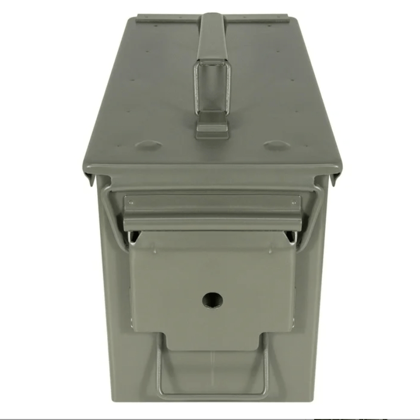 50 Caliber Metal Ammo Storage Box