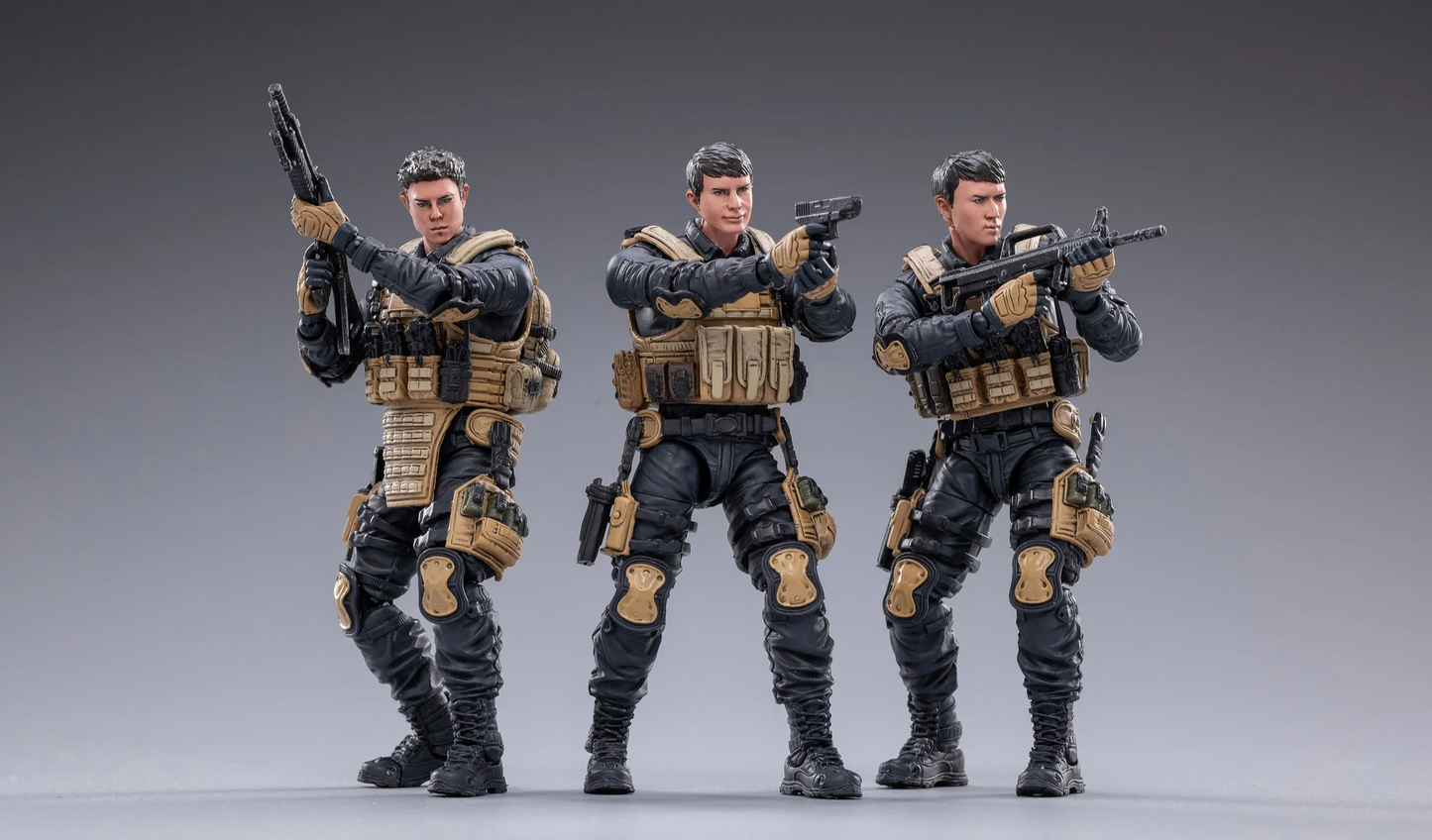 JOYTOY 1/18 Scale Special Forces Armed Police Full Set