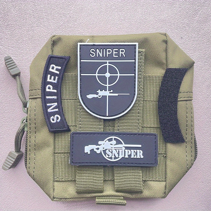 3pcs Tactical Sniper Morale Patches