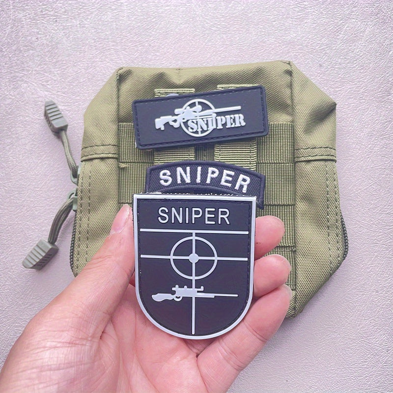 3pcs Tactical Sniper Morale Patches