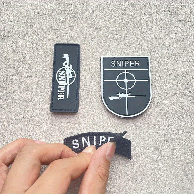 3pcs Tactical Sniper Morale Patches