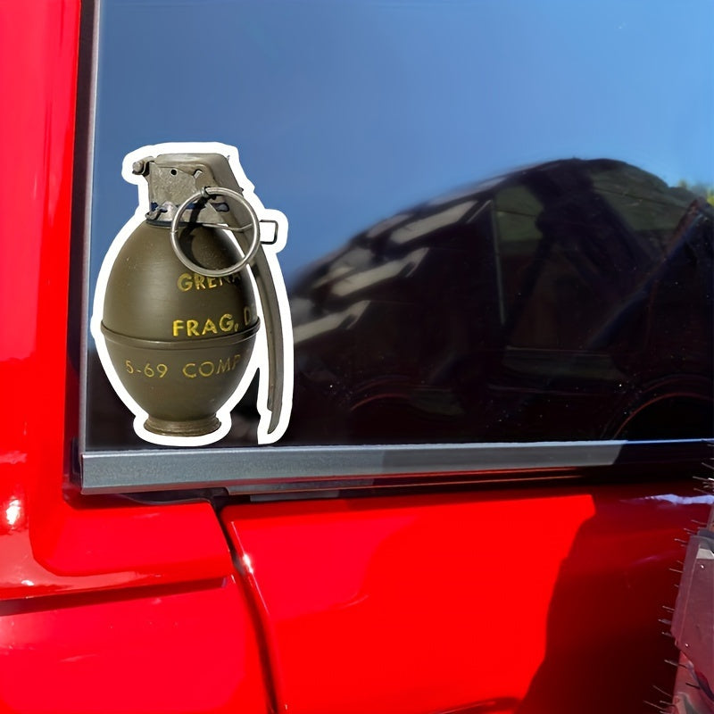 Waterproof and Sunproof Grenade Decal Sticker