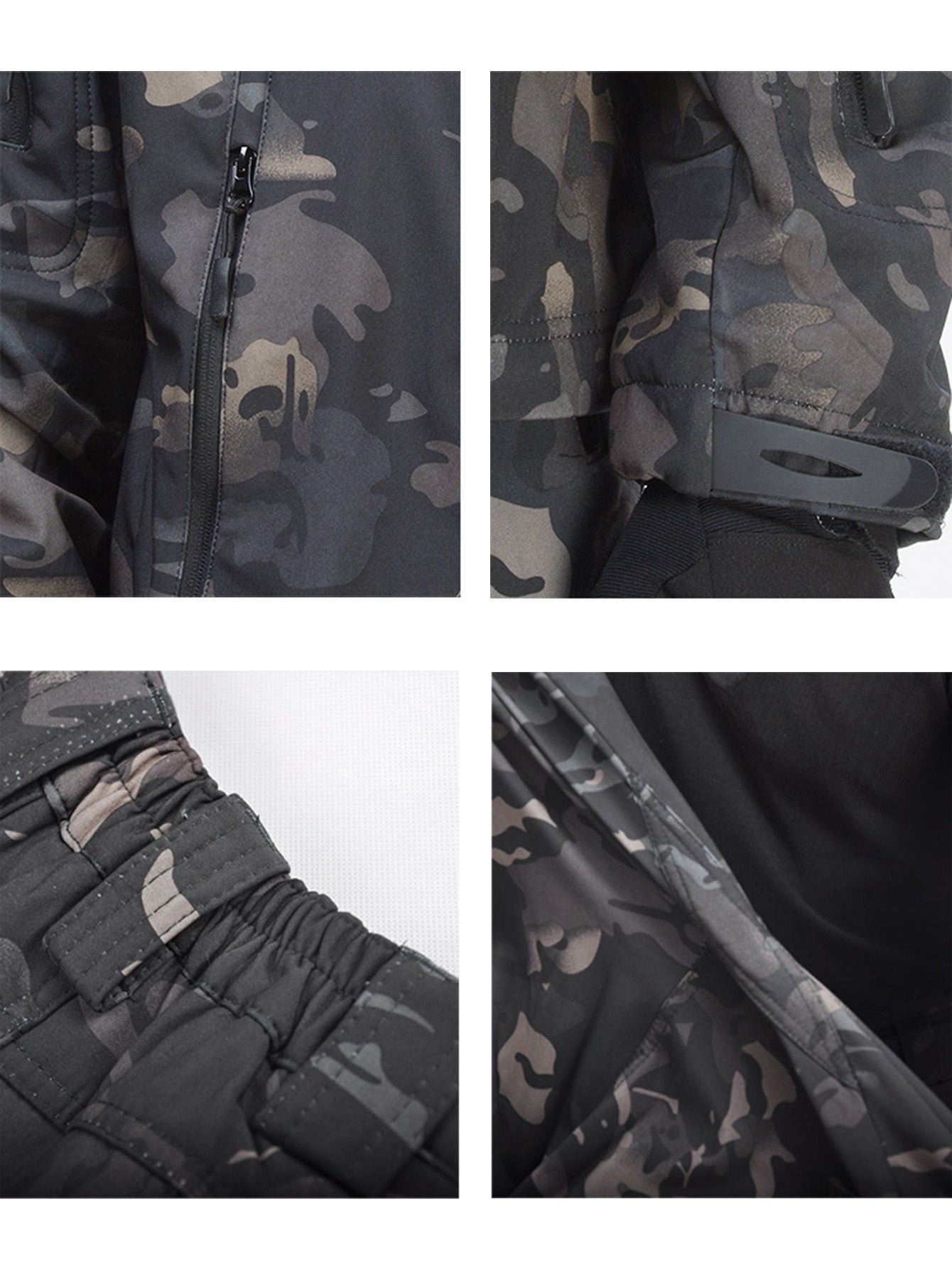 Men's Camouflage Tactical Set