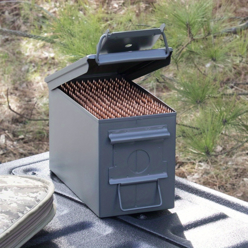 50 Caliber Metal Ammo Storage Box