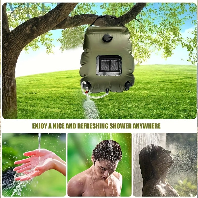 Portable Solar Shower Bag with Hose