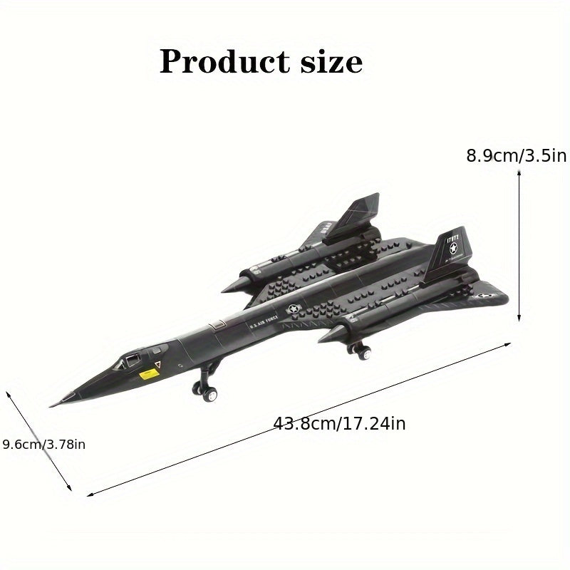 183pcs Military SR-71 Black Bird