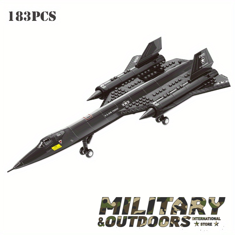 183pcs Military SR-71 Black Bird