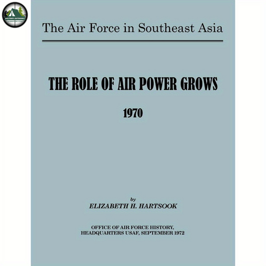 Book titled The Role of Air Power Grows 1970 by Elizabeth H Hartsook about 1970 Air Force role