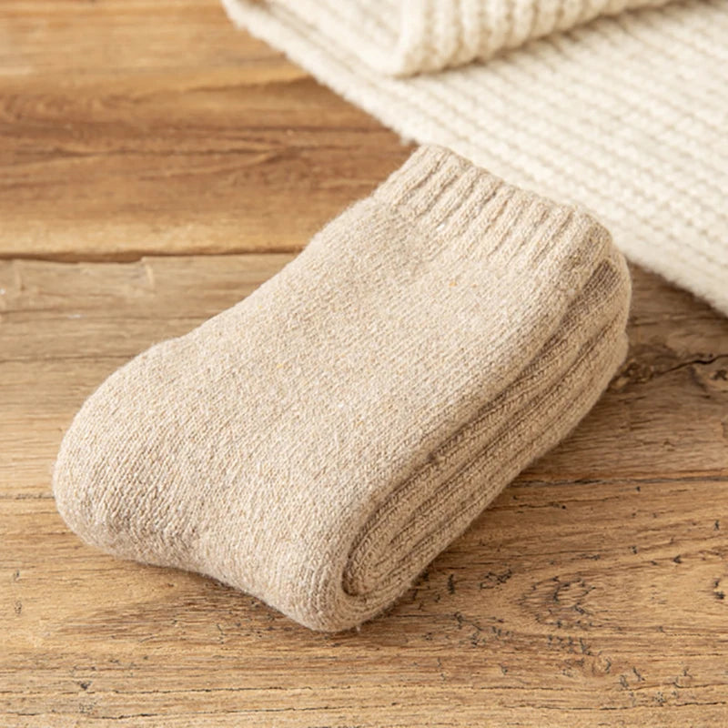 1 Pair Wool  Winter Outdoor Socks