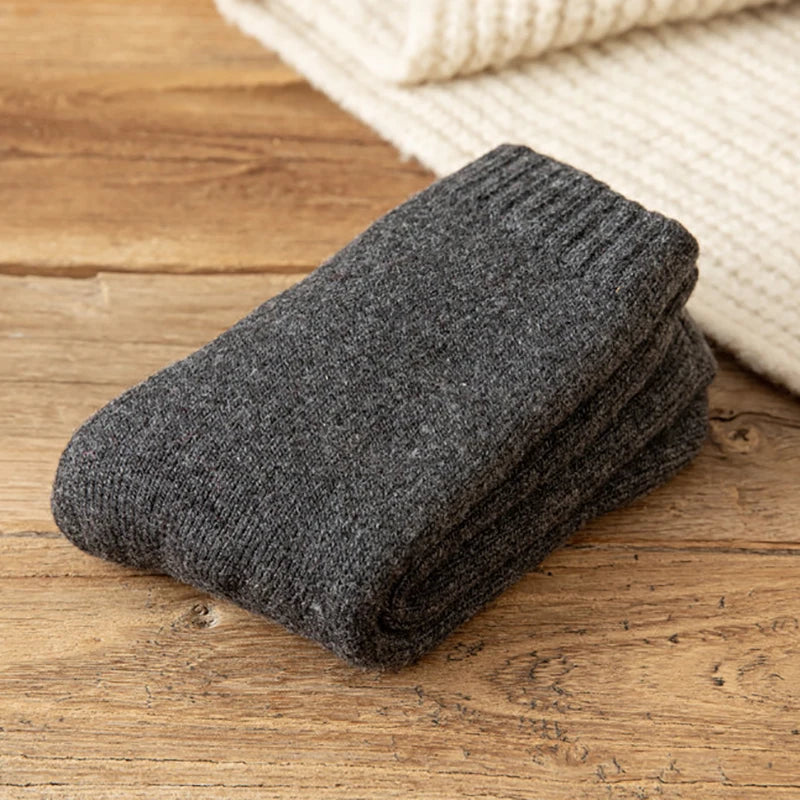 1 Pair Wool  Winter Outdoor Socks