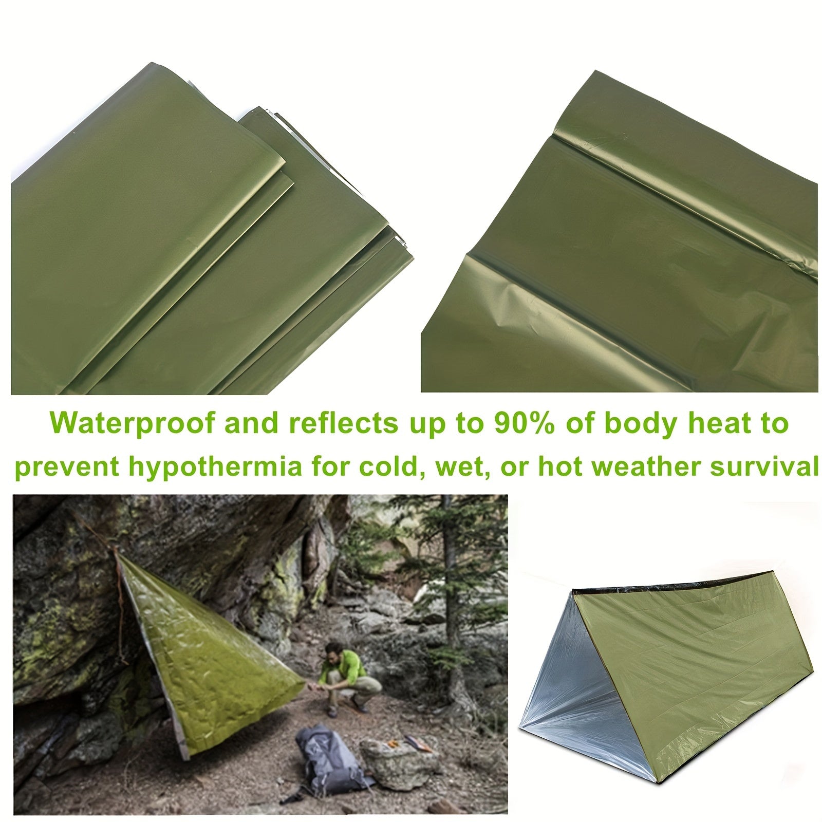 2-Person Emergency Shelter Tent