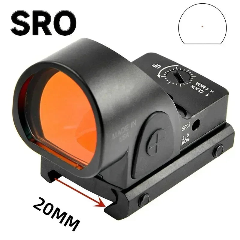 20mm Rail Mount Shuting Scope For Pistol