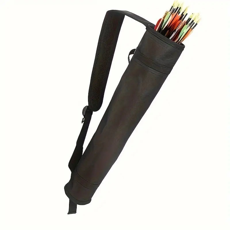 Adjustable Single Shoulder Archery Quiver