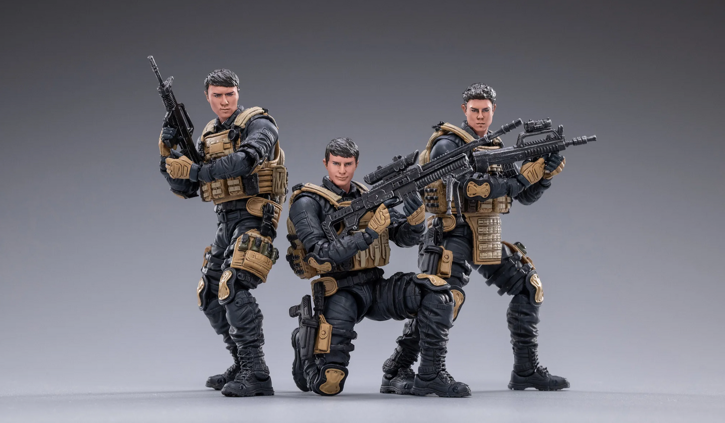 JOYTOY 1/18 Scale Special Forces Armed Police Full Set