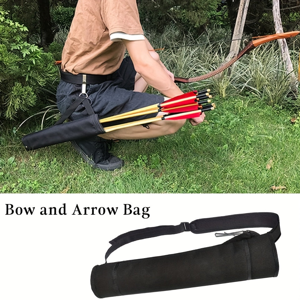 Adjustable Single Shoulder Archery Quiver