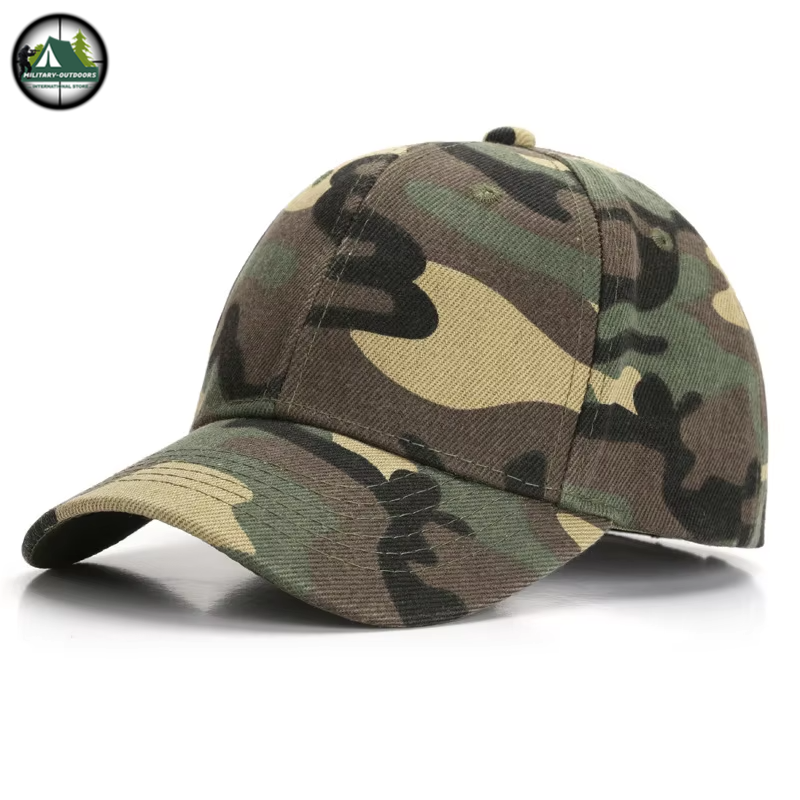 3-8 Years Kids Camouflage Caps