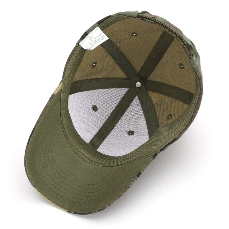 3-8 Years Kids Camouflage Caps