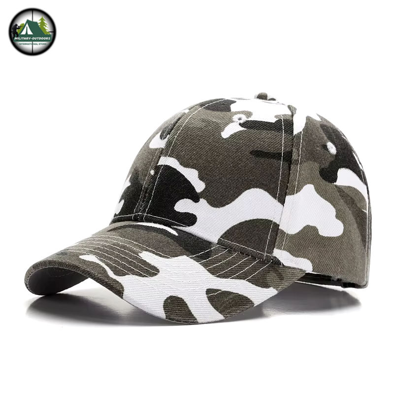 3-8 Years Kids Camouflage Caps