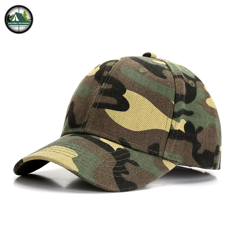 3-8 Years Kids Camouflage Caps