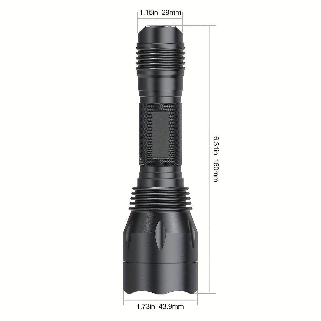 Green Light Tactical Flashlight